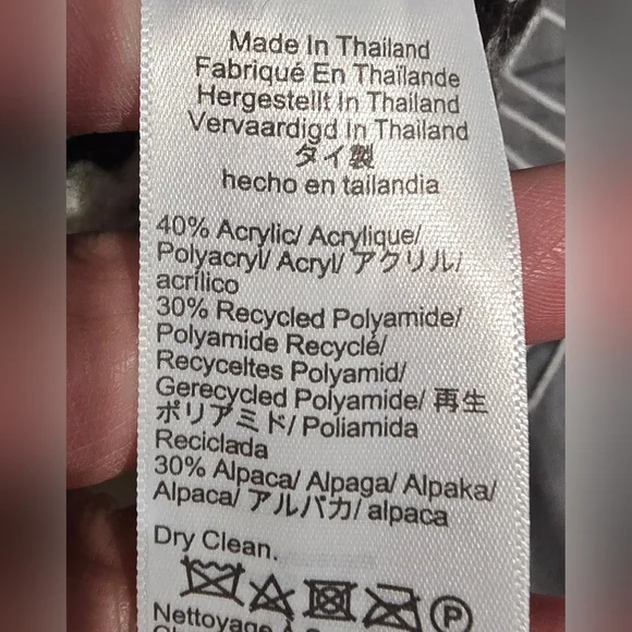 SOLD!!!!!! Madewell Mixed Stripe Pullover Sweater Size Large - Picture 5 of 6